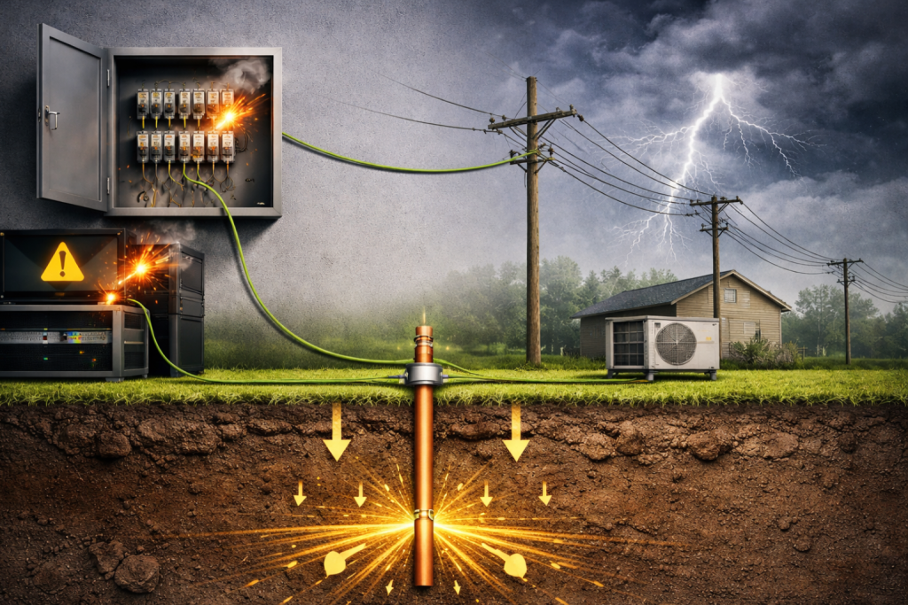 How Earthing Protects Equipment from Electrical Damage